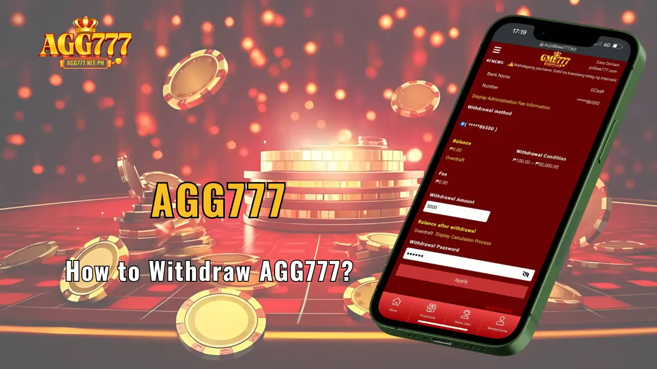 How to Withdraw AGG777