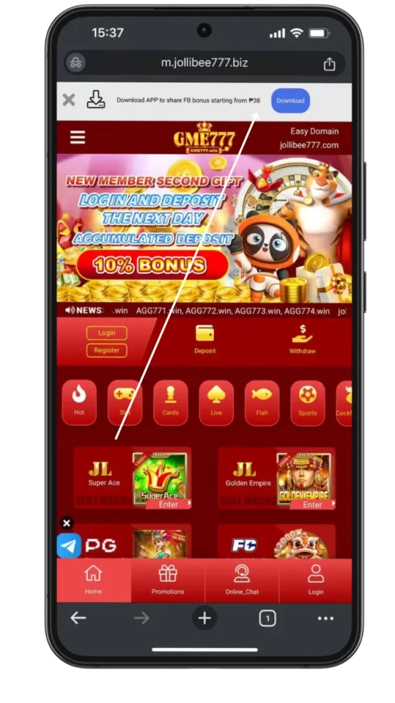 Download AGG777 APP