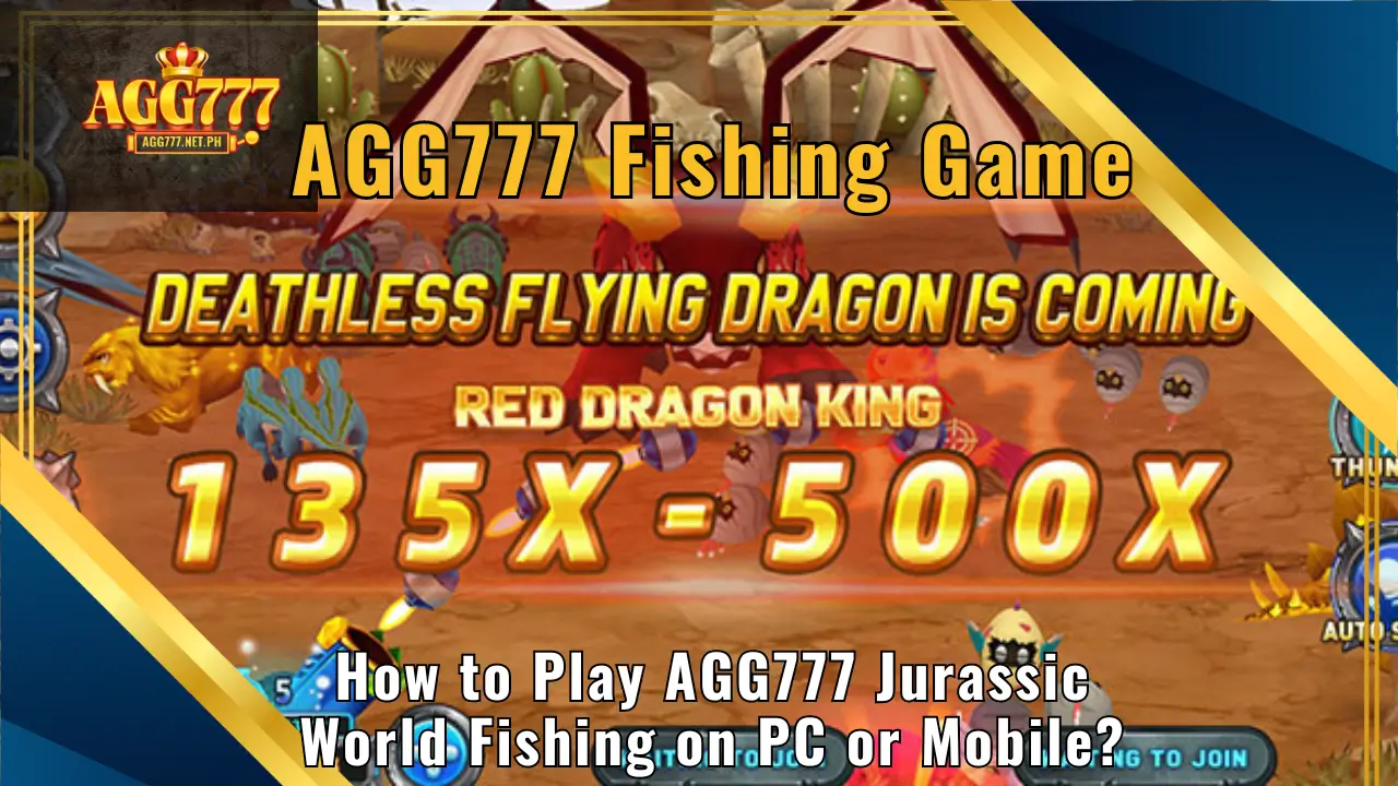 How to Play AGG777 Jurassic World Fishing on PC or Mobile?