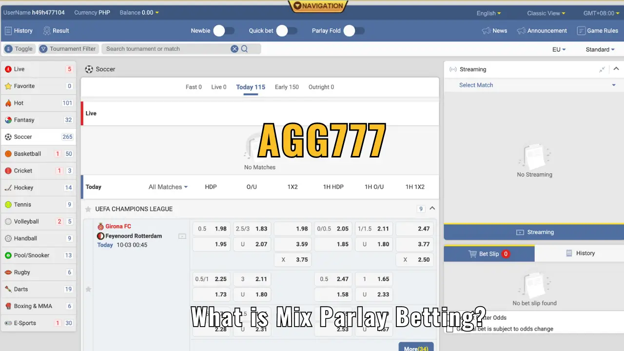 What is Mix Parlay Betting 